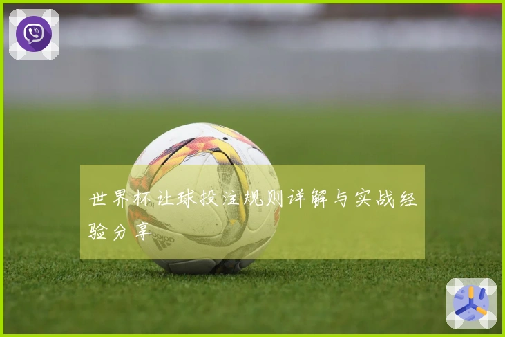 世界杯让球投注规则详解与实战经验分享
